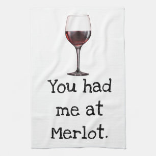 Lustige Humor Wein Küchenhandtücher Handtuch