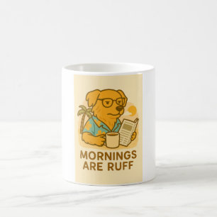 Lustige Hund Kaffeetasse