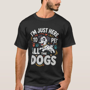 Lustige Hunde Haustierliebhaber Vektor T-Shirt