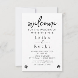 Lustige Hunde-Hochzeitseinladung Save The Date