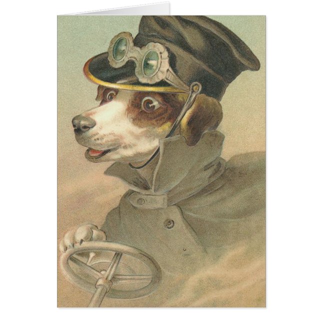 Lustige Hundekarte (Vorne)