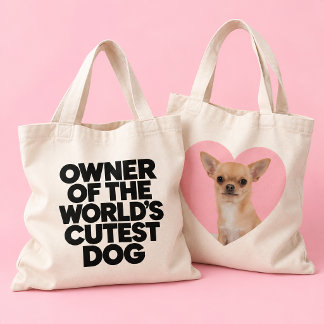 Lustige Hundeliebhaber-Tasche Hundemama Hund Papa Tragetasche