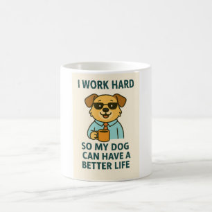 Lustige Hundeliebhaber-Tasse Kaffeetasse