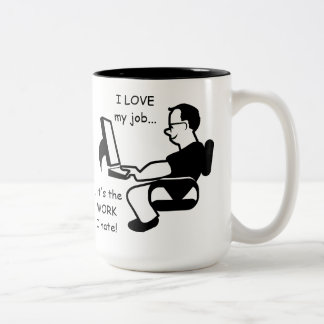 Lustige i-Liebe mein Job aber Tasse