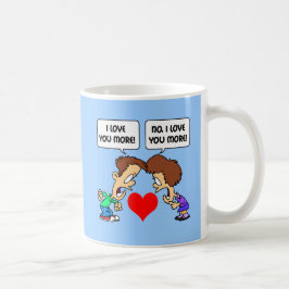 lustige i-Liebe Sie Kaffeetasse