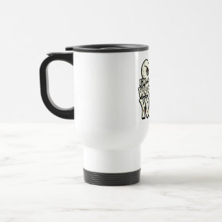 Lustige "ICH BEOBACHTE DICH" Retro-Augen-Kaffeetas Reisebecher