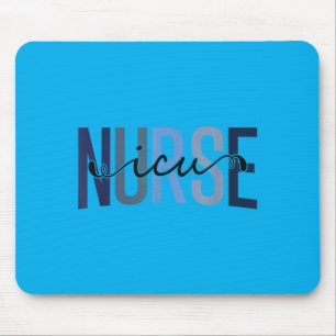 Lustige ICU-Krankenschwester Intensivstation-Krank Mousepad