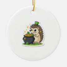 Lustige Igelparty verderben St. Patrick's Day