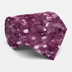 lustige Imitate Glitzer Party Muster Krawatte