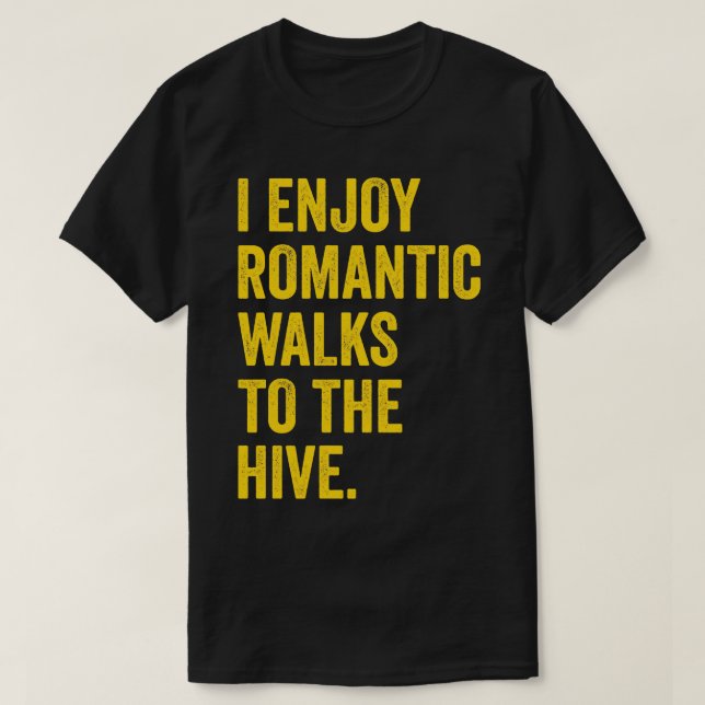 Lustige Imkerei Bienen Bienenstock T-Shirt (Design vorne)