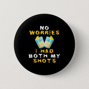 Lustige Impfung ich hatte beide Spritzen  Button