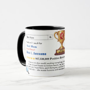 Lustige individuelle beste Mama Tasse