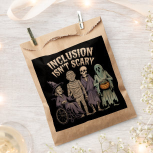 Lustige Inklusion ist nicht gruselig Lehrer Hallow Geschenktütchen