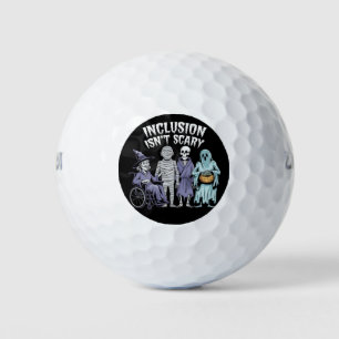 Lustige Inklusion ist nicht gruselig Lehrer Hallow Golfball