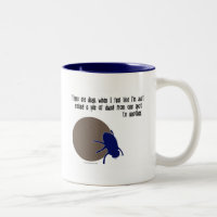 Lustige Insekten-Tasse - Mistkäfer