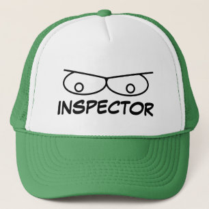Lustige Inspektorhut Truckerkappe