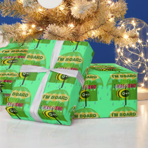 Lustige Inspirierende Liebes-Geschenkpapier Geschenkpapier