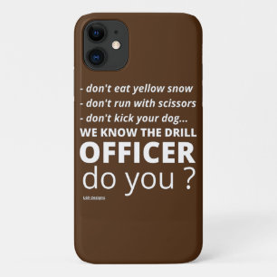 lustige iPhone 11 Handy-Fall "WIR KENNEN DAS DRILL Case-Mate iPhone Hülle