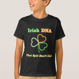 Lustige irische DNA-Test-Ergebnisse - irische Abst T-Shirt