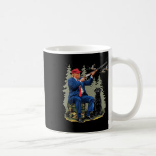 Lustige Jagd Ente Trump Tarndruck Jagd Hallo Jagd Kaffeetasse