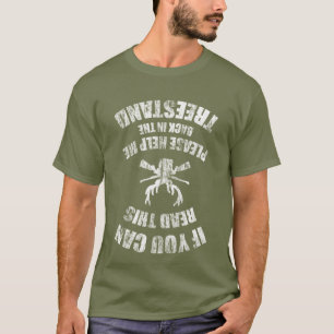 Lustige Jagd, Rotwild-Jäger-humorvolles T-Shirt