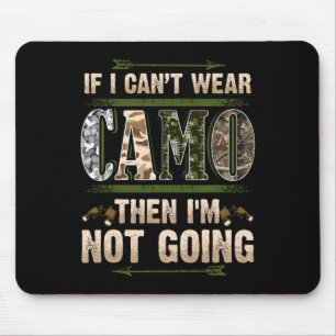 Lustige Jagdk camouflage Jäger Bock Hirsch Land Ro Mousepad