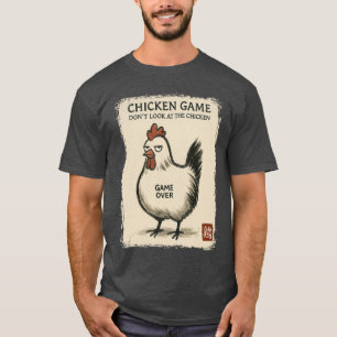 Lustige japanische Kunst Hühner Spiel ee Männer Fr T-Shirt