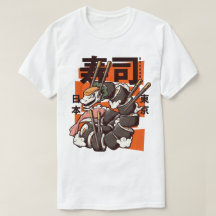 Lustige japanische Sushi-Dragon-Rolle