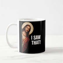Lustige Jesus "Ich habe das gesehen" christliche M