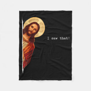 Lustige Jesus-Meme-Geschenk-Christliche-Gabe, die  Fleecedecke