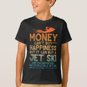 Lustige Jet-Ski-Kunst für Männer Frauen Kinder Was T-Shirt