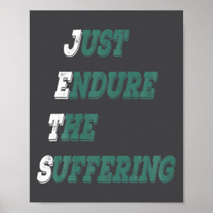 Lustige Jets ertragen einfach das Leiden New York  Poster