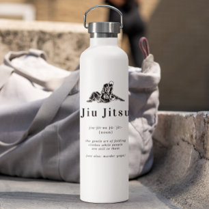 Lustige Jiu Jitsu Definition   Personalisiertes Mo Trinkflasche