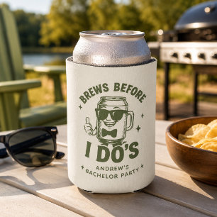 Lustige Junggesellenabschied-Biere Vor dem Ja Bier Dosenkühler