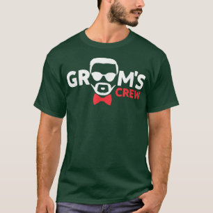 Lustige Junggesellenabschied Bräutigam Crew Stag H T-Shirt