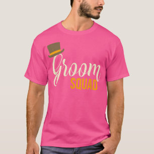 Lustige Junggesellenabschied Bräutigam Truppe Jung T-Shirt