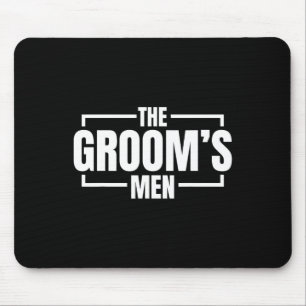 Lustige Junggesellenabschied Der Bräutigam Männer  Mousepad
