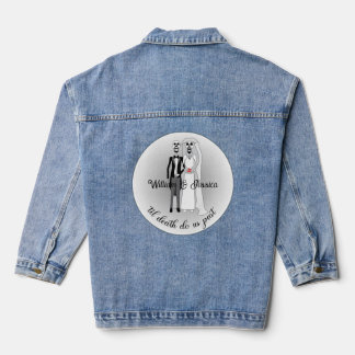 Lustige Junggesellinnenparty-Denimjacke Jeansjacke