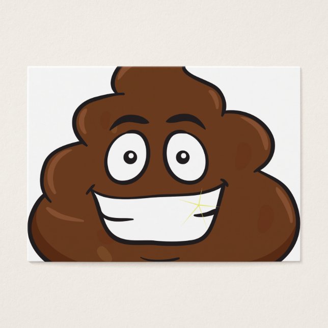 lustige kack-Emoji (Vorderseite)