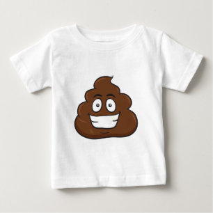 lustige kack-Emoji Baby T-shirt