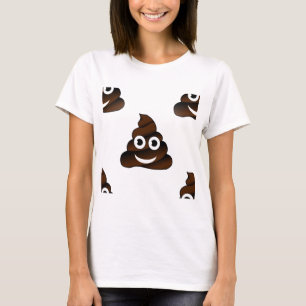 lustige kack-Emoji T-Shirt