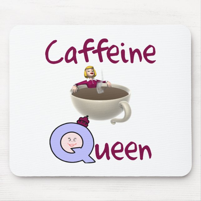 Lustige Kaffee-Liebhaber-Mausunterlage Mousepad (Vorne)