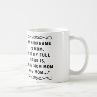 Lustige Kaffee-Tasse für MAMA Kaffeetasse