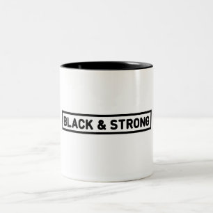 Lustige Kaffee-Tassen Zweifarbige Tasse