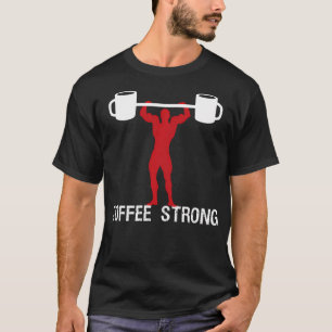 Lustige Kaffeebeamte Brauchen Starken Kaffee Krank T-Shirt