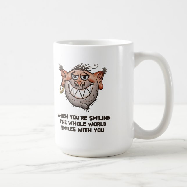 Lustige Kaffeetasse (Rechts)