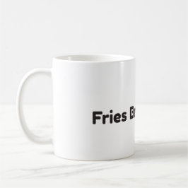 Lustige Kaffeetasse 'Fritten vor Jungs'