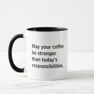 Lustige Kaffeetasse für Eltern