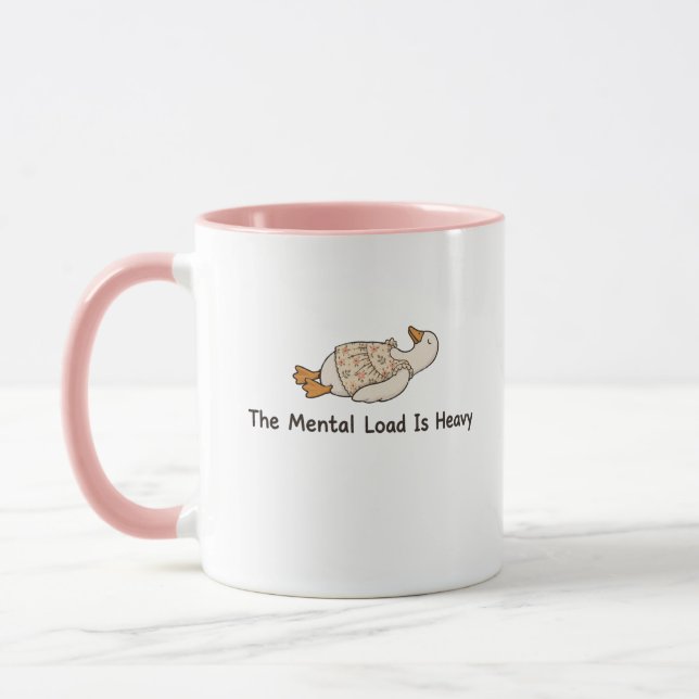 Lustige Kaffeetasse für Mütter - Überstimulierte M (Links)