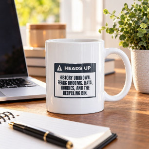 Lustige Kaffeetasse Furcht Besen Hüte Und Kapuzenp